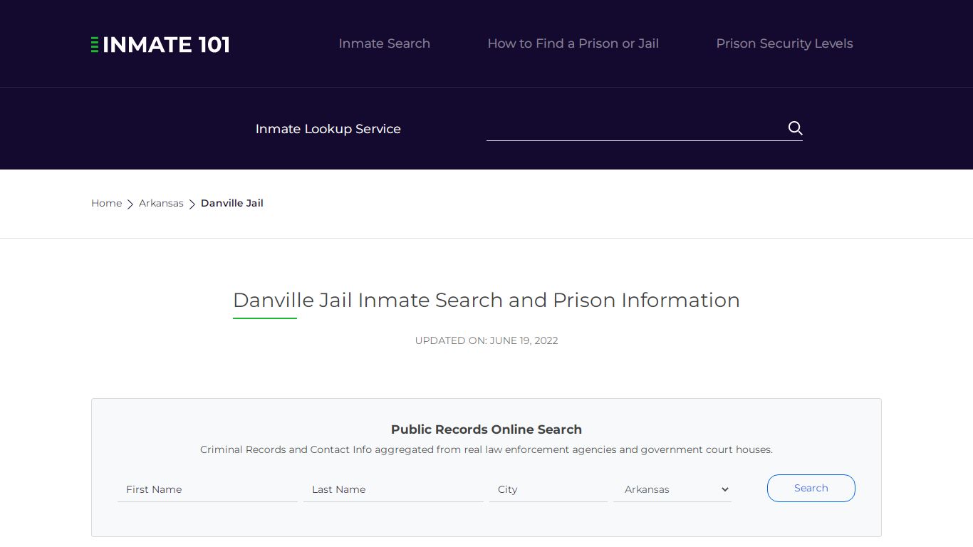 Danville Jail Inmate Search, Visitation, Phone no ...